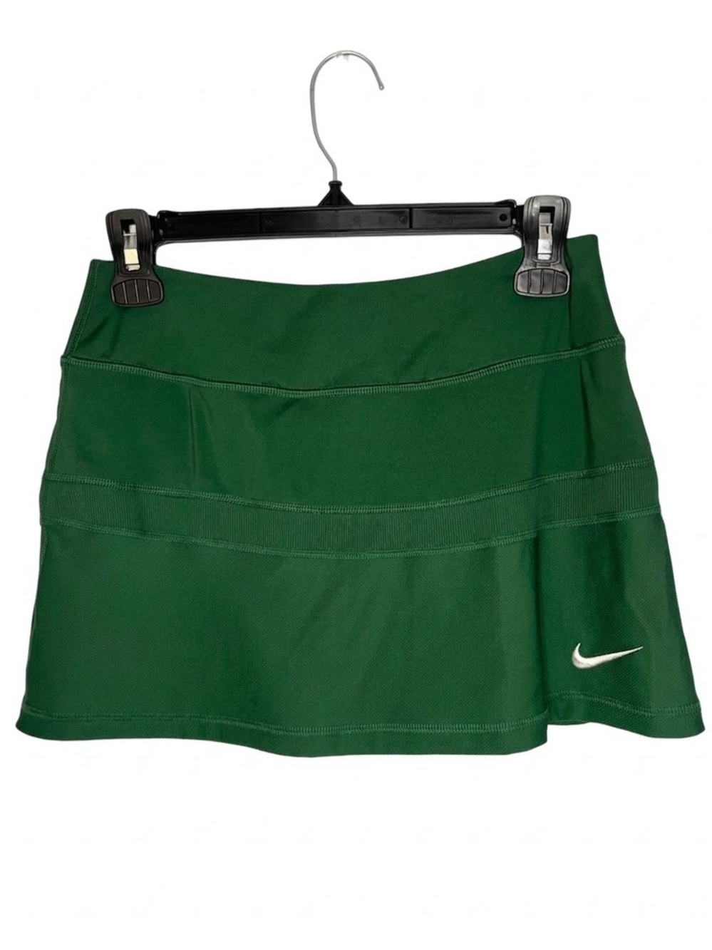 Nike Y2K Vintage Court Victory Dri-Fit Pine Green Tennis Mini Skort Size Smal